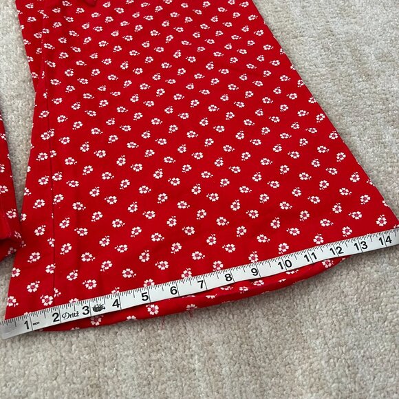 High Waist Wide Leg Floral Pants EU 36 - Picture 6 of 13